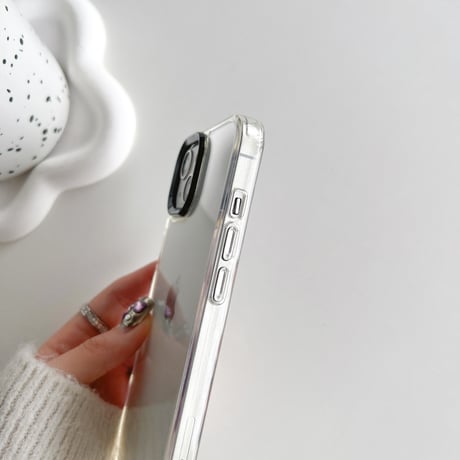 ストラップ付クリア iphone15/15proケース 肩掛け紐 iPhone14pro/13/12promaxカバー  使いやすい 黄ばまない [M4145]