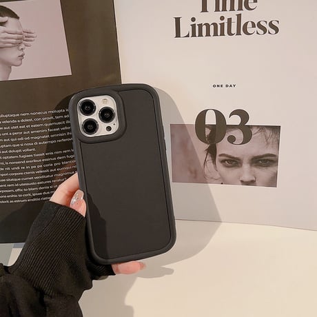 シンプル iPhone14/15proケース 無地 アイフォン13/12pro/11カバー高級感 男女兼用 お揃いソフトケース[M2831]