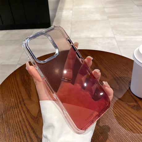 キラキラ半透明 iPhone16/16Proケース おしゃれ 黄ばまない iPhone15pro/14/13proカバー シンプル 耐久性 [M4727]
