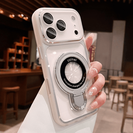 高品質多機能 iPhone17pro/17ケース MagSafeリングスタンド iPhone16promax/15/14/13proカバー 滑り止め加工 黄ばまない[M6328]