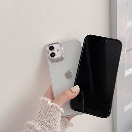 スマホスタンド付 アイフォン13mini/13promaxカバー  高品質 指紋汚れが付きにくい  iphone12/11ケース   クリア 耐衝撃  M1029