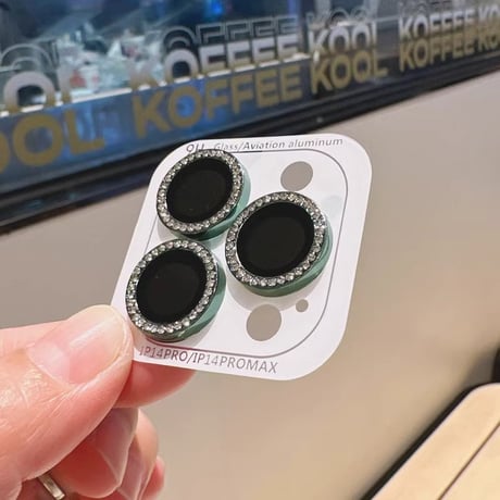 ダイヤレンズカバー iPhone17/17Proシリーズ 16/16proシリーズカメラレンズフィルム アイフォン15pro/14/13 おしゃれ キラキラ[M4931]