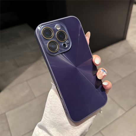 オーロラ光る iPhone16Pro/16ケース 頑丈 高級感 iPhone15Pro/14promax/13カバー レンズ保護 耐久性あり [M5399]
