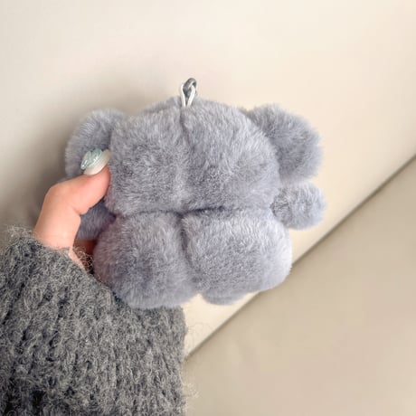 象ぬいぐるみ Airpods3/Pro2ケース かわいい エアーポッズケース 柔らかい 手さわりいい ギフトにおすすめ[M3808]