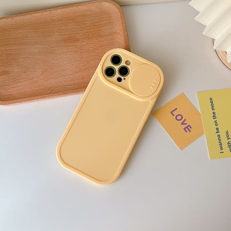 カメラレンズカバー付き iphone13/12promaxケース  シンプル iphone11/XSカバー カラフル  お揃い 頑丈[M1926]