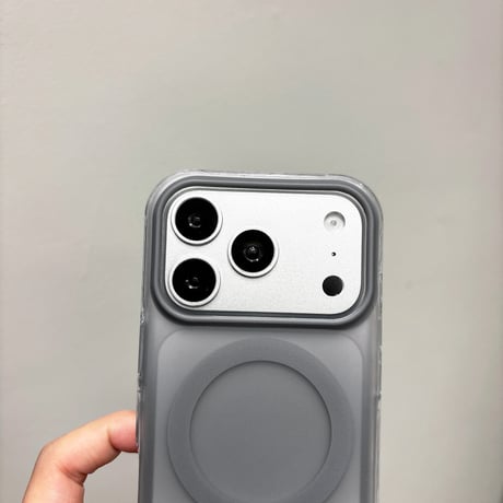 薄型軽量 iPhone17Pro/17ケース  MagSafe対応 指紋防止 アイフォン16ProMax/15pro/14カバー グラデーションカラー [M6469]