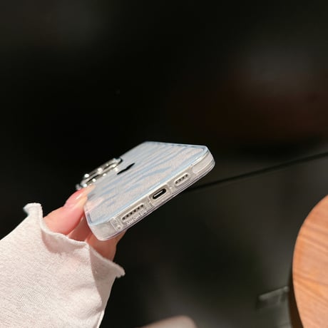 ハート柄 iPhone15Pro/16plusカバー シェル風/ラメ入り 透明アイフォン14プロ/13/12ケース きれい 黄ばまない[M4417]