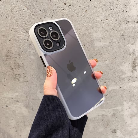 耐衝撃 iphone13/12promaxカバー  キラキラカメラレンズフィルム付 iphone11ケース  高透明感 頑丈耐久性 使用簡単[M1749]
