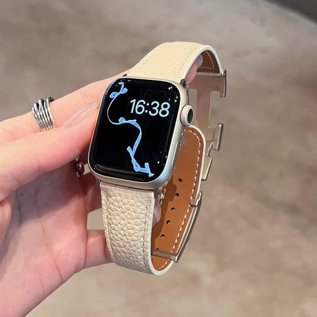 マグネット式  アップルウォッチバンド レザー シック AppleWatch S11/10 バンド 高級感 Ultra series8 7 6 5 4  3 2 SE SE2 おしゃれ[M6175]