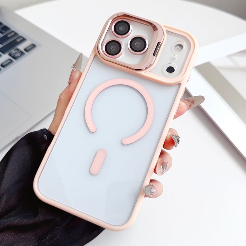 カメラスタンド付 iPhone17ProMax/17ケース レンズフィルムプレゼント