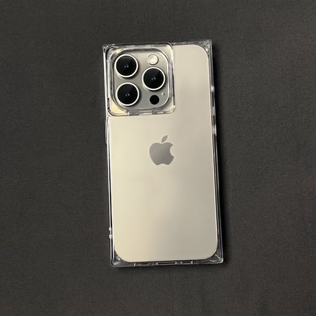スクエア型 iPhone17/16proケース 艶感カラー 四角 iPhone15promax/14/13promaxカバー シック 人気 [M5605]