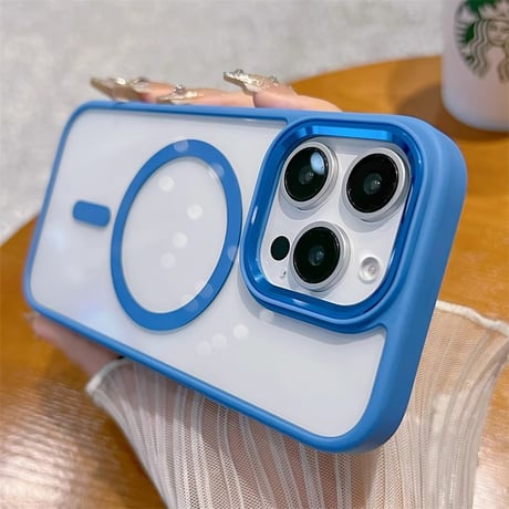 iPhone16Pro/16ProMaxケース MagSafe 耐衝撃 透明 iPhone15pro/14promax/13/12カバー 黄ばまない 高品質[M4674]