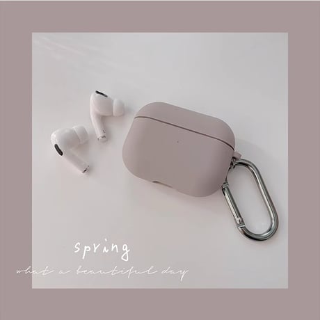 Airpods 4ケース シリコン AirpodsPro2/3ケース  可愛いエアーポッズカバー カラビナ付  指紋防止 手触りいい [M4683]
