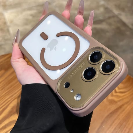 強力マグネット iPhone17pro/17promaxケース カメラ部分カバー iPhone16/15シリーズカバー 耐衝撃 丈夫[M5871]