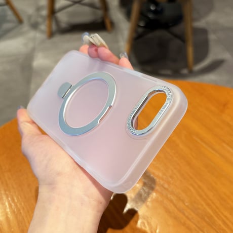 iPhone16eケース 高品質耐衝撃 Magsafeリングスタンド iPhone16Promax/15pro/14ケース 指紋防止 多機能 耐久性ある  [M5210]