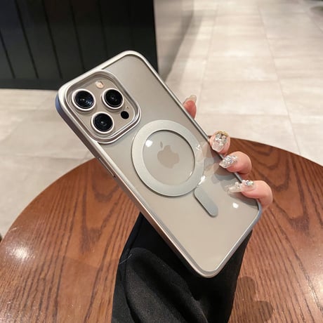 MagSafe対応iPhone15pro/15promaxケース ナチュラル/ブラック/ブルー/ホワイトチタニウム iPhone15/15plusケース  高品質 丈夫[M3598]