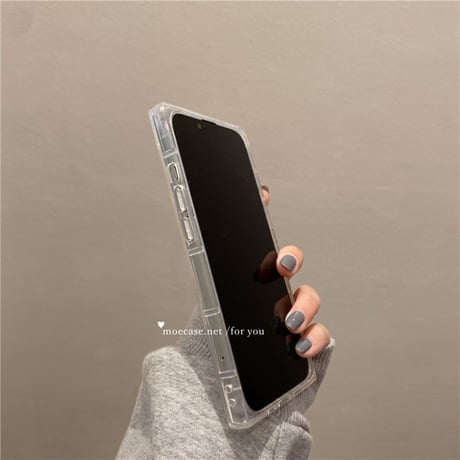 スクエア iPhone14Pro/15ケース 透明 シンプル アイフォン13/12/11promaxクリアカバー 使いやすい 男女兼用 ツヤあり[M2666]