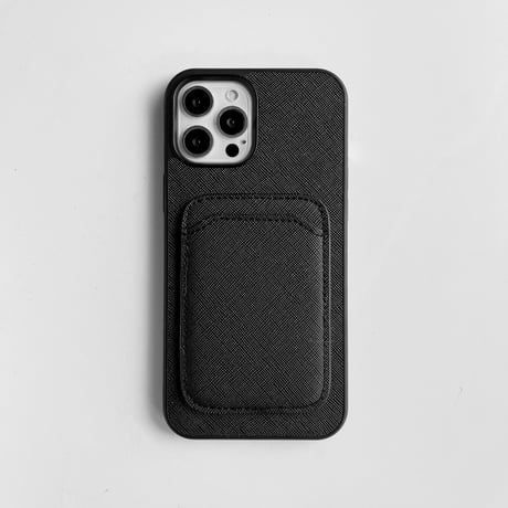 カードポケット iphone14Plus/13promaxケース  シンプル iphone12mini/11カバー  交通カードSUICA/PASMO/ICOCAなど収納[M2158]