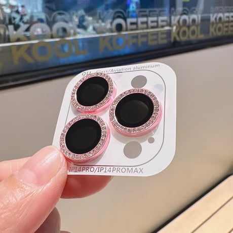 ダイヤレンズカバー iPhone17/17Proシリーズ 16/16proシリーズカメラレンズフィルム アイフォン15pro/14/13 おしゃれ キラキラ[M4931]