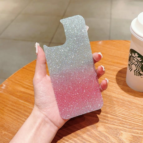 キラキラシール iPhone全機種対応 使いやすい 高品質 おしゃれ シック  クリアケースにおすすめ[M3160]