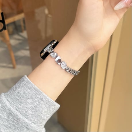 ダイヤメタル  AppleWatchバンド オシャレシック AppleWatchベルト Series 11/10/9/8 SE3/2  Ultra3/2/1 高級感高品質[M6269]