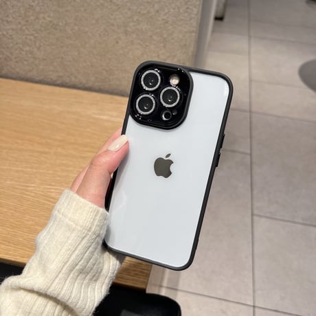 オシャレなカメラレンズカバー iphone13/12promaxケース  高品質 クリア iphone11カバー  シンプル キラキラ  高級感[M1901]