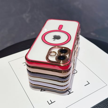 メタリックカラー iPhone16pro/16eケース Magsafe対応 カメラ保護 iPhone15promax/14/13proカバー 黄ばまない 耐久性ある [M5518]