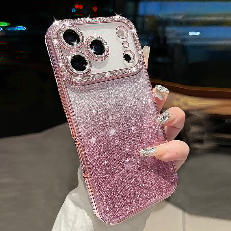 高級感 iPhone17Pro/17Promaxケース キラキラジュエリー iPhone1