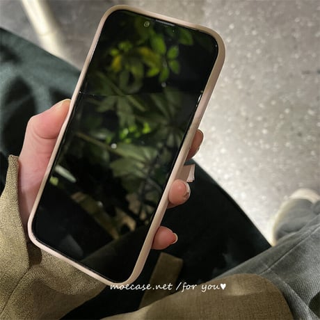 バレエシューズグリップ アイフォン14/13proケース ピンク iPhone12pro/11カバー  高品質 黄ばまない 韓国セレブ愛用[M2833]