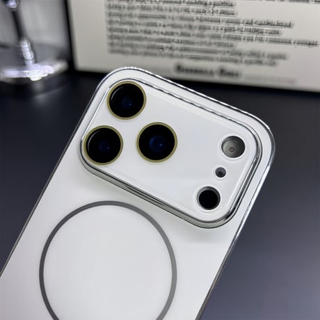 iPhone17ProMaxケース レンズカバー付 iPhone17Pro/17Air/17ケース MagSafe充電 耐衝撃  飽きないデザイン[M5642]