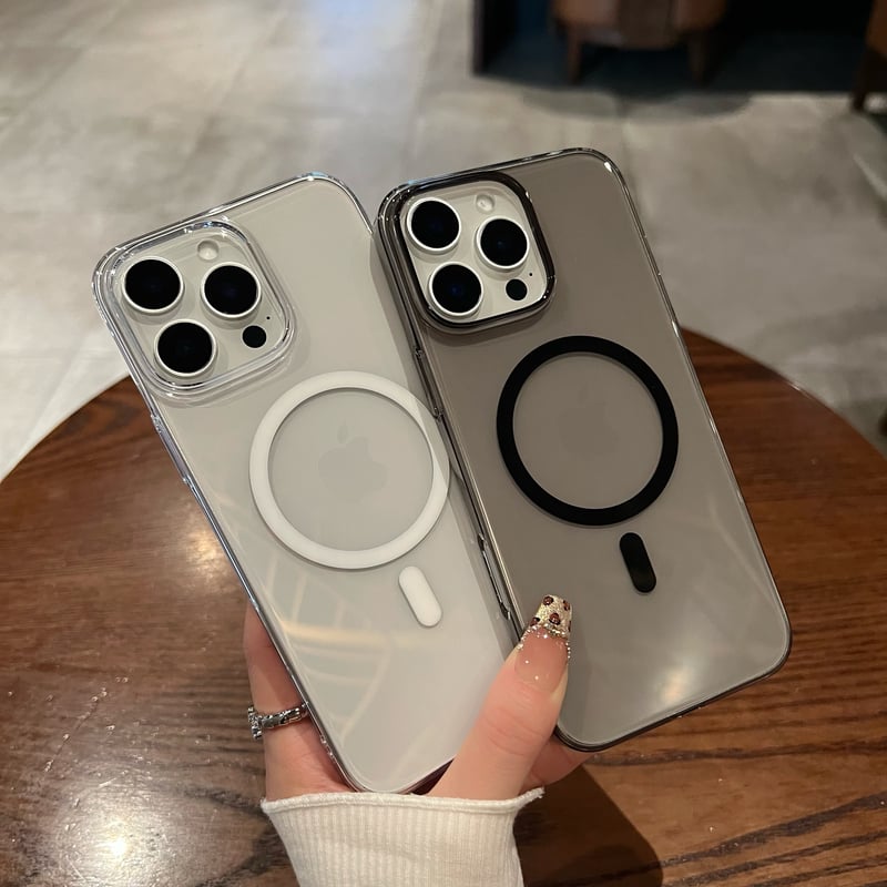 クリア iPhone15/16proケース MagSafe対応 黄ばまない 薄型 クリア iPhone15/16proケース MagSafe対応 黄ばまない 薄型