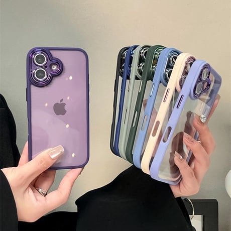 大人気 iPhone16pro/16plusケース キラキラカメラカバー 黄ばまない  iphone15pro/14/13/12proケース 丈夫 シック[M3861]
