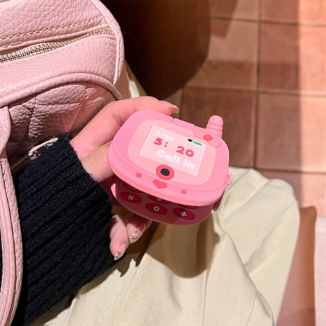 【Airpods 4】可愛いピンク Airpodspro2/proケース 鏡付 シリコン Airpods3/2カバー リング付き  ギフトに最適[M4553]