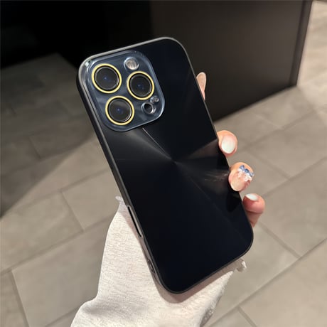 オーロラ光る iPhone16Pro/16ケース 頑丈 高級感 iPhone15Pro/14promax/13カバー レンズ保護 耐久性あり [M5399]