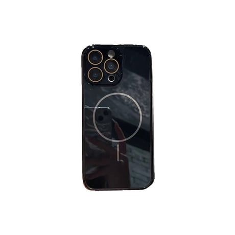 夏に人気強力マグネット iPhone16pro/16ケース ワイヤレス充電 耐衝撃iPhone15pro/14/13カバー カメラ保護 艶感涼しい感じ 耐久性 [M5389]