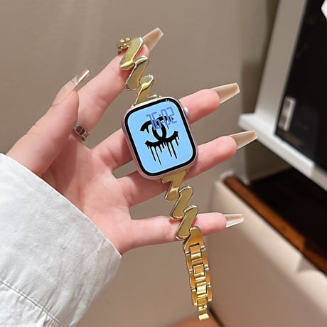 高級感 AppleWatchバンド おしゃれ金属 アップルウォッチバンド Series10/9 Ultra series8 7 6 5 4  3 2 SE SE2 高品質 セレブ愛用[M5252]