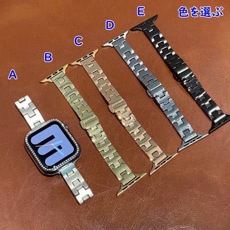 高級感 Apple watch Series10バンド おしゃれ金属 アップルウォッチバンド Ultra series8 7 6 5 4  3 2 SE SE2 高品質 セレブ愛用[M5201]