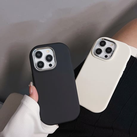 シリコン iPhone15/15proケース 無地 アイフォン14/13/12ケース イエロー ピンク ホワイト シンプル[M3545]