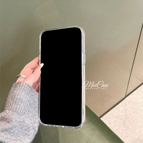ミラー猫ちゃん iphone14/13ケース かわいい アイフォン12プロ/11カバー 面白い 頑丈 お揃い ギフトにおすすめ[M3042]