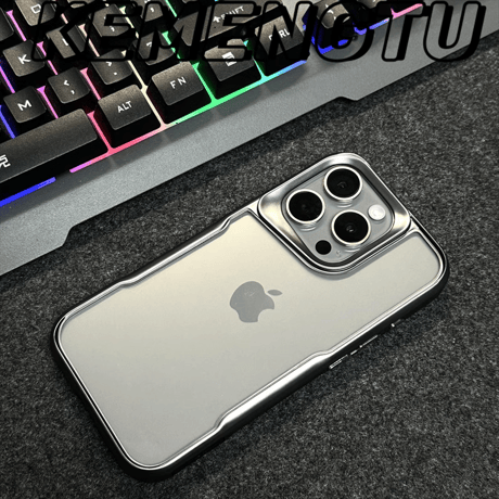 グリップ性 iPhone17Pro/17promaxケース かっこいい  iPhone17/Air/16Proカバー 耐衝撃 落下防止 高級感  [M3964]