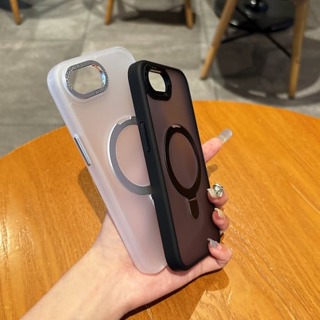 iPhone16eケース 高品質耐衝撃 Magsafeリングスタンド iPhone16Promax/15pro/14ケース 指紋防止 多機能 耐久性ある  [M5210]