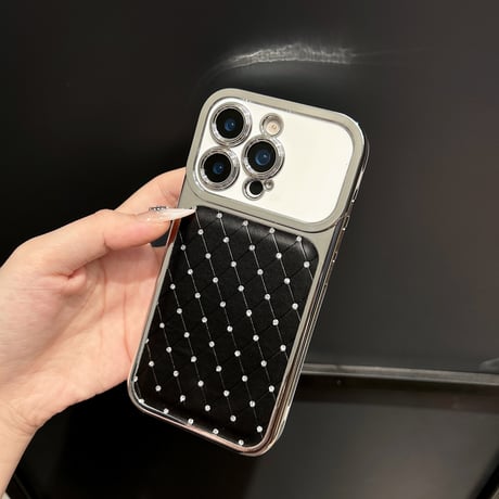 ダイヤデコ アイフォン17Pro/17ケース 星のようにキラキラ iPhone16Pro/15ProMaxケース オシャレ きれい 頑丈[M6129]