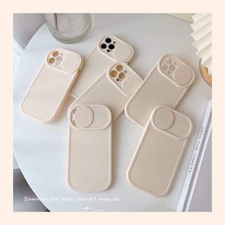 カメラレンズカバー付き iphone13/12promaxケース  シンプル iphone11/XSカバー カラフル  お揃い 頑丈[M1926]