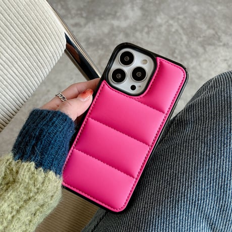 ダウンジャケット iphone16/15promaxケース  レザー シンプル iphone14pro/13/12/11promaxカバー  高品質 冬人気品 お揃い 男女兼用 M1333