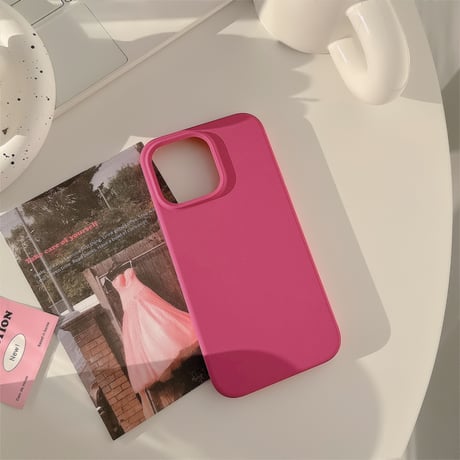 高品質シリコン iPhone15/15proカバー シンプル風 アイフォン14pro/12/13proケース  耐久性あり 丈夫 耐衝撃[M3753]