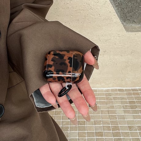 琥珀色 Airpods 4ケース 美しい Airpodspro2/proカバー Airpods3/2 秋冬に大人気 シック プレゼントにおすすめ[M4743]