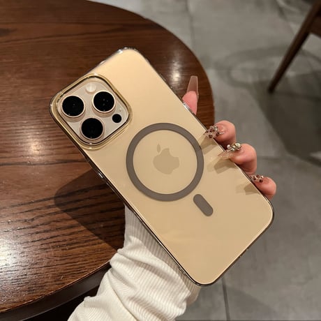 クリア iPhone17/17proケース MagSafe対応 黄ばまない 薄型 iPhone16promax/15/14対応 高透明感 [M3509]