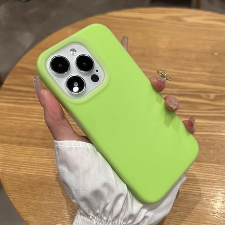 指紋防止 シリコンiPhone15/15pro/15plusケース  手さわりいい丈夫 iPhone14pro/13/12カバー シンプル風[M3938]