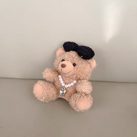 クマぬいぐるみ Airpods4/3/Pro2ケース  もこもこ エアーポッズケース 柔らかい 手さわりいい プレゼントにおすすめ[M3785]