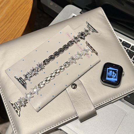 ダイヤ星  AppleWatchバンド メタル AppleWatchベルト Series 11/10/9/8 SE3/2  Ultra3/2/1 高級感高品質 人気品[M6439]